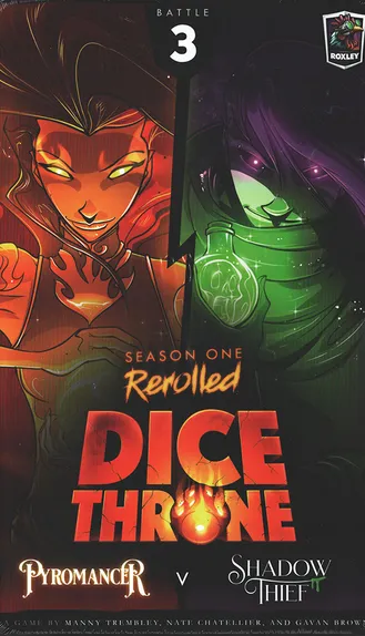 Dice Throne S1 Pyromancer Vs Shadow Thief