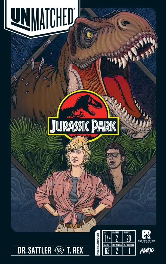 Unmatched Jurassic Parks - Dr Sattler Vs T.Rex
