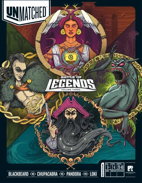 Unmatched Battle of Legends Vol Three