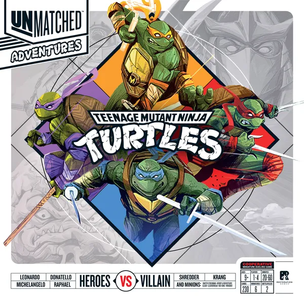 Unmatched Adventures Teenage Mutant Ninja Turtles